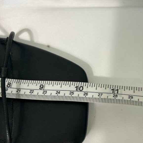 New REISS Kali Black Strappy Wrap Sandals Heels Eu 40 US 10 but Fits 9.5 - Picture 9 of 11